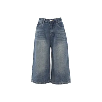 Jenna Chun Denim Shorts Women's Blue