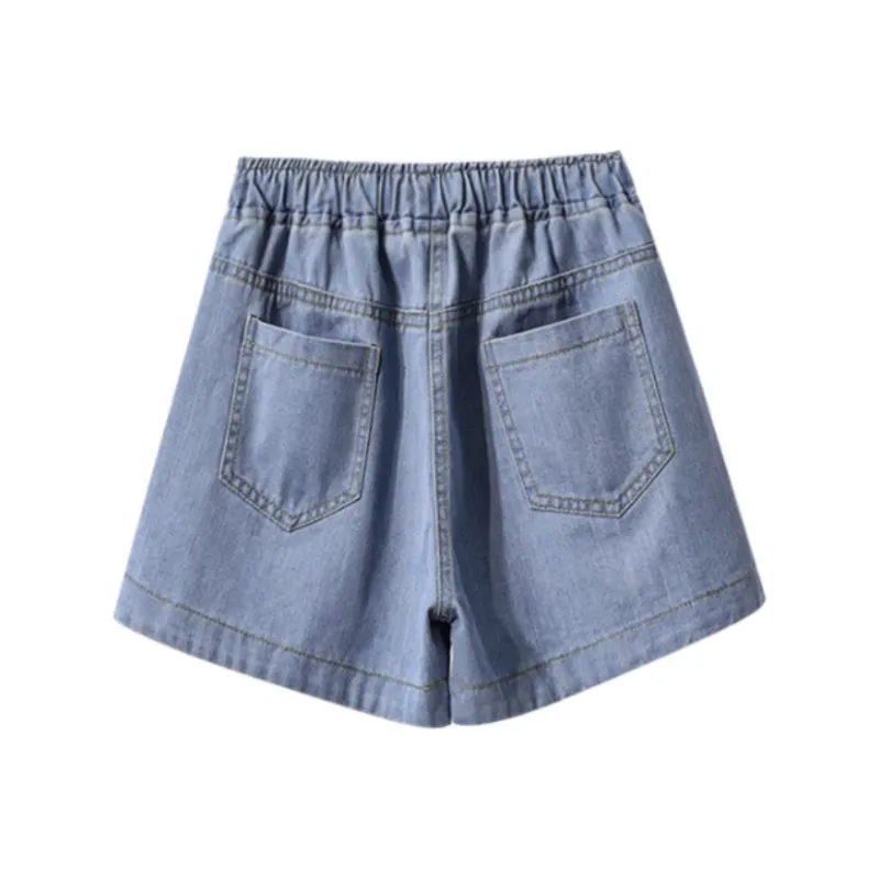 ABBY GODDESS Denim Shorts Women's-1