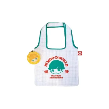POP MART DIMOO Polyester Storage Bag Handbag Unisex White