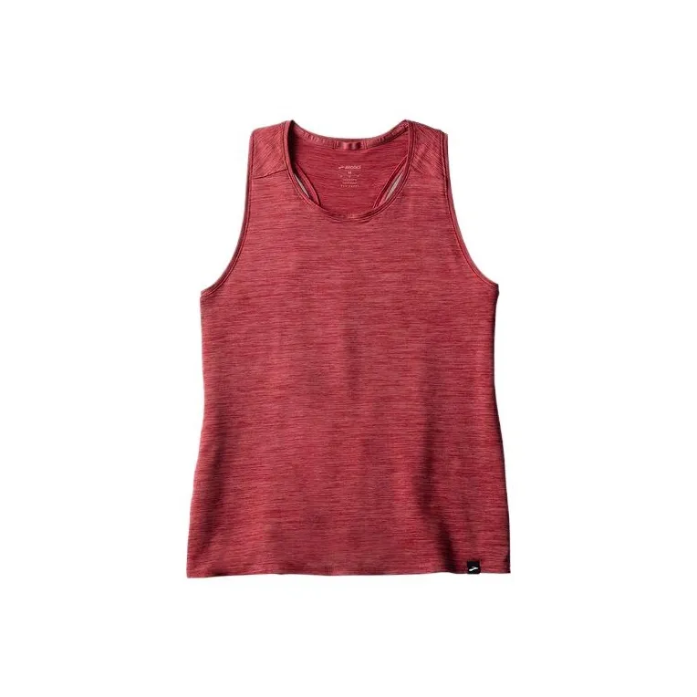 Brooks Sport Vests Women's Mud Red-0