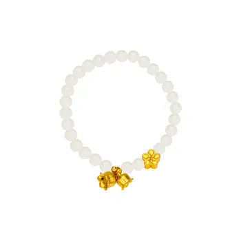 Andaozi Hetian Jade Bracelets White Jade Women's