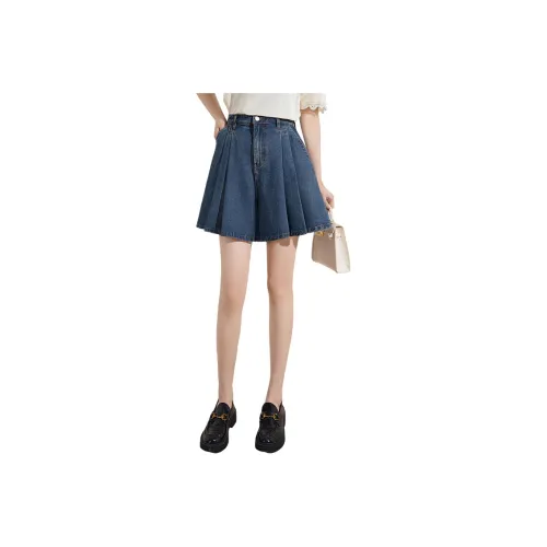Cypress House Denim Shorts Women's Dark Blue