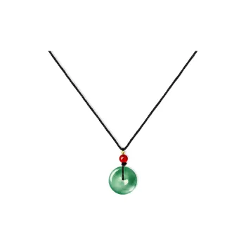 MISS TOOYA African Emerald Necklaces Unisex