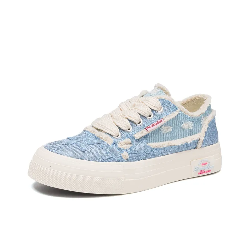BINGO DUCK Slip Resistant And Breathable Low Top Skateboard Shoes Women's-14
