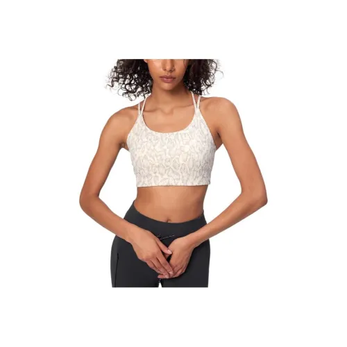 Particle Fever Sports Underwear Women's Creamy Python Pattern