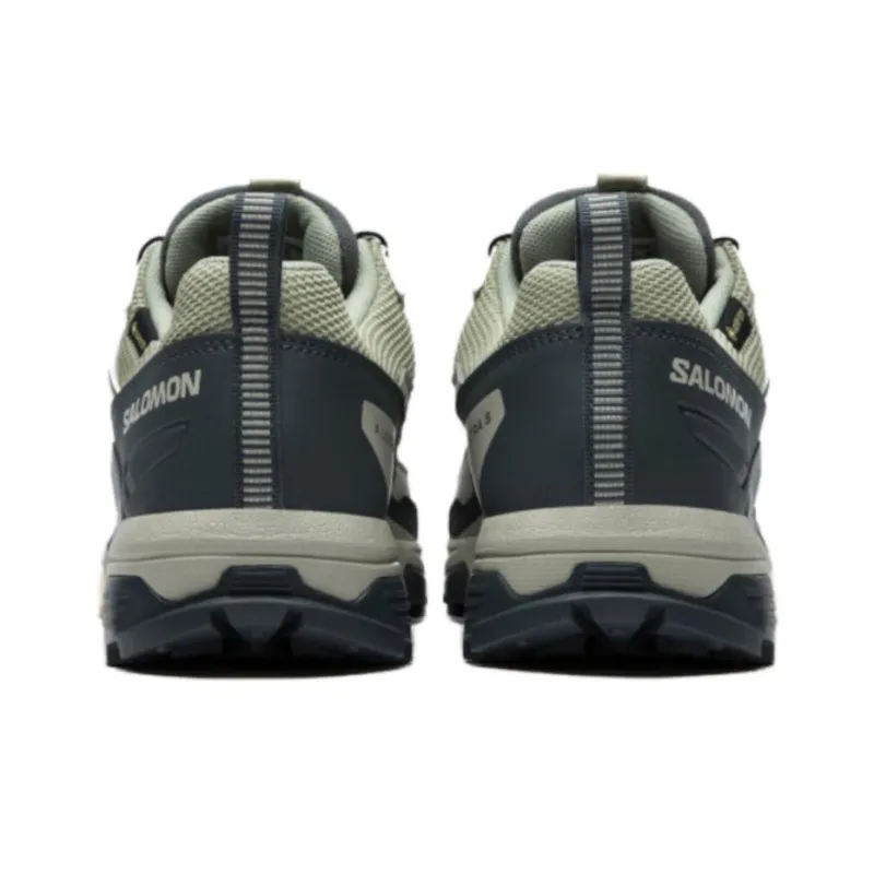 SALOMON X ULTRA 5 Slip Resistant And Abrasion Resistant Support Low Top Hiking Shoes Women's Seaweed Green-2