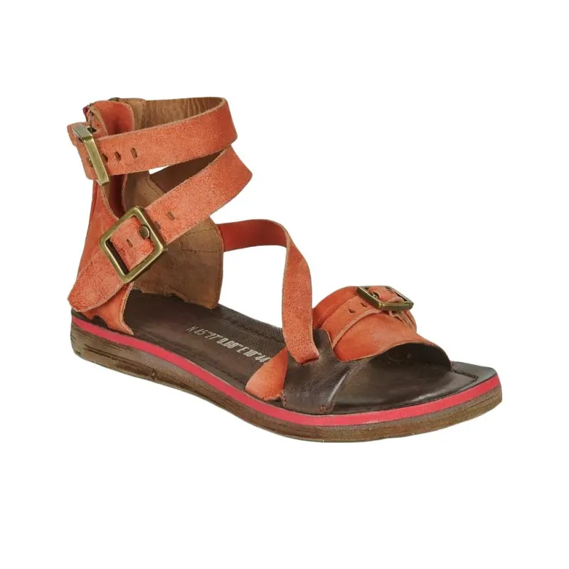 AirStep BUSA STRAP Roman Sandals Women's Orange-3