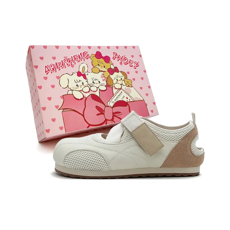 AQIUSHENG Breathable And Lightweight Low Top Casual Shoes Women's-27