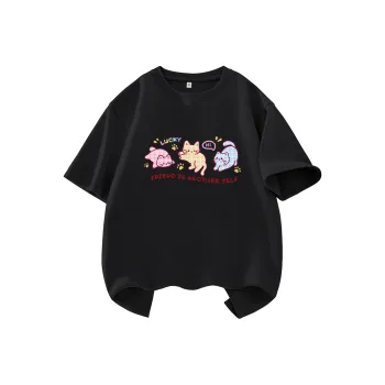 JEANSWEST Drop Shoulder Sleeve T Shirt Women's