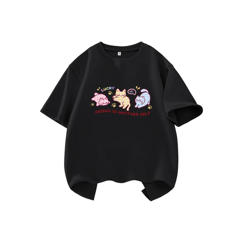 JEANSWEST Drop Shoulder Sleeve T Shirt Women's-32