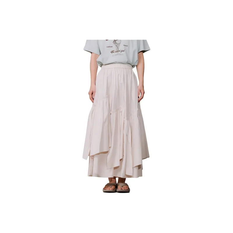 FREAK'S STORE Casual Long Skirt Women's Ecru-0