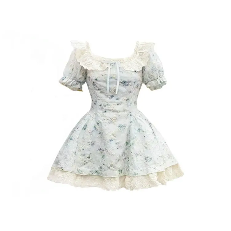 DOSOHEB Short Sleeved Dress Women's-0