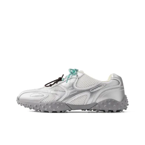 MR.A Low Top Casual Shoes Men's Titanium Silver