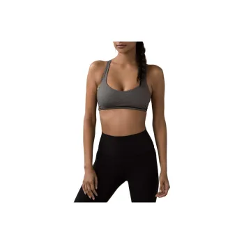 Lululemon Free To Be Zen Sport Vests Women's Black Gray