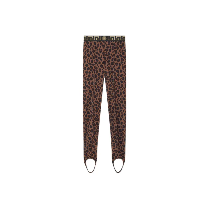 VERSACE SS24 Athletic Trousers Women's Brown-0