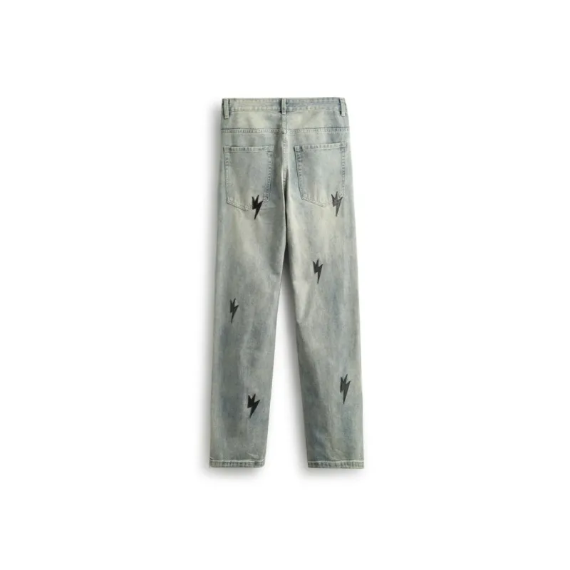 PANDA ADEVIL Jeans Men Vintage-3
