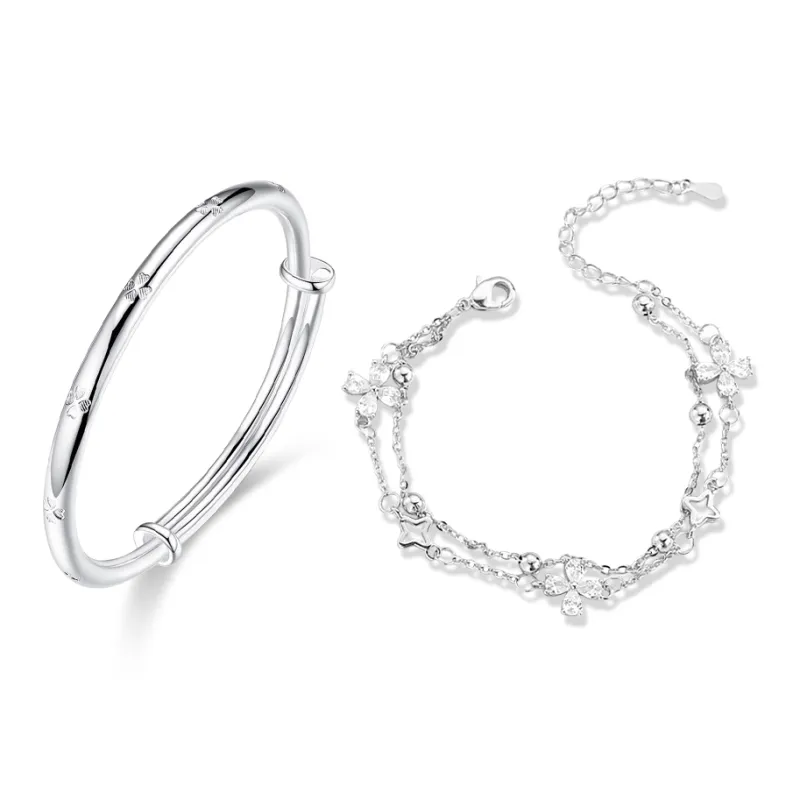 WANLIACC Alloy Rope Bracelets Unisex-5