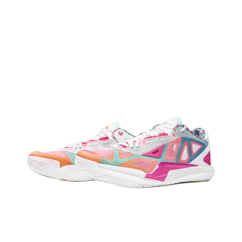 Serious Player Only Cushioning, Slip Resistant, Lightweight Low Top Basketball Shoes Men's Flower Sea-1