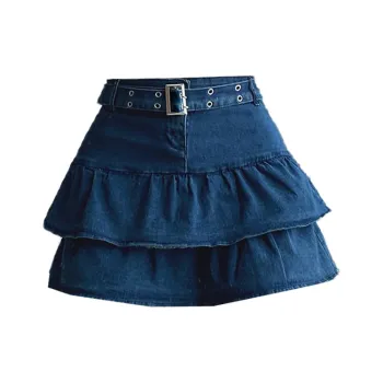 Mu Xiao Xin Denim Short Skirts Women's