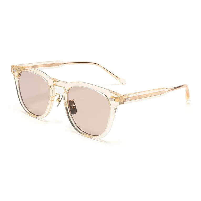 YUZHAOLIN Plate Frame Square Sunglasses Unisex-1