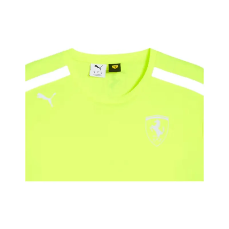 PUMA x SCUDERIA FERRARI HP T Shirt Men's Yellow-4