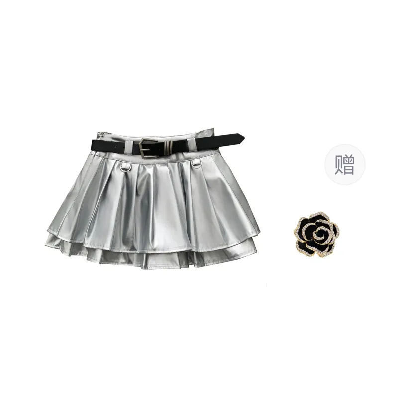 ONNFB Leather Short Skirts Women's-2