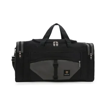 Yalu Nylon Travel Bag Unisex Black/Gray/Red/Blue