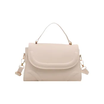 TOUTSEUL YOLO PU One Shoulder Handbag Women's White/Silver/Black/Khaki/Brown