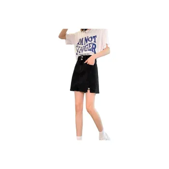 FAWENXIANGZI Denim Short Skirts Women's