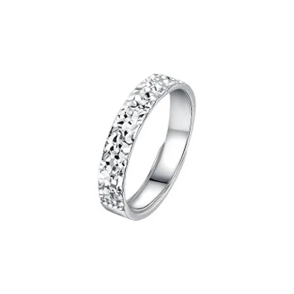 Old Qingyun Silver Building 999 Fine Silver Rings Unisex-3