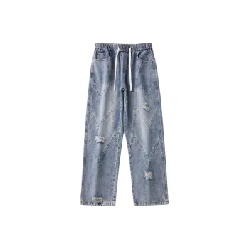 FAIRWHALE Jeans Unisex Denim Blue