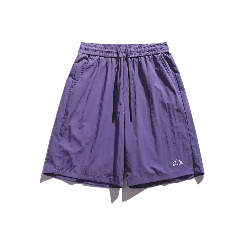GROW DATE Cargo Shorts Unisex Night Black-76