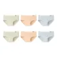 [7A Antibacterial]6-Pack-Green 2+Apricot 2+Blue 2