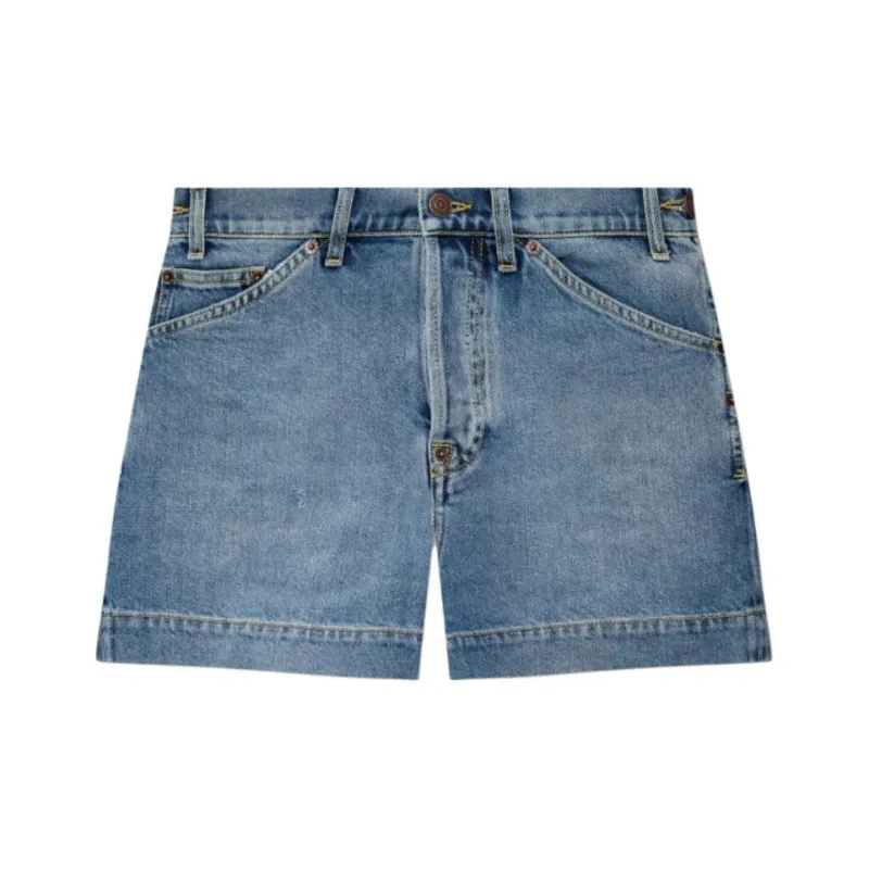 MOSCHINO Denim Shorts Women's Blue-0