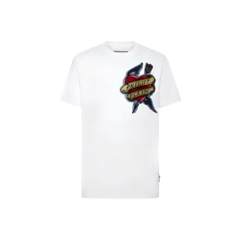 PHILIPP PLEIN Tattoo print T shirt