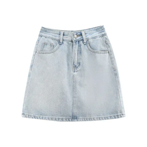 A Paradise For Awakening Denim Short Skirts Women's