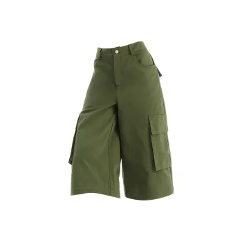 ST&SAT Cargo Shorts Women's Army Green