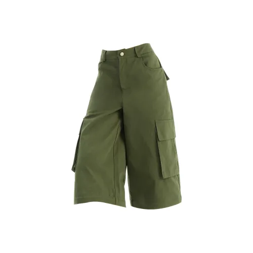 ST&SAT Cargo Shorts Women's Army Green