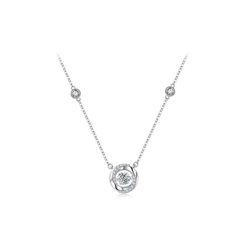 JINGFAN 999 Fine Silver Necklaces Women's-0