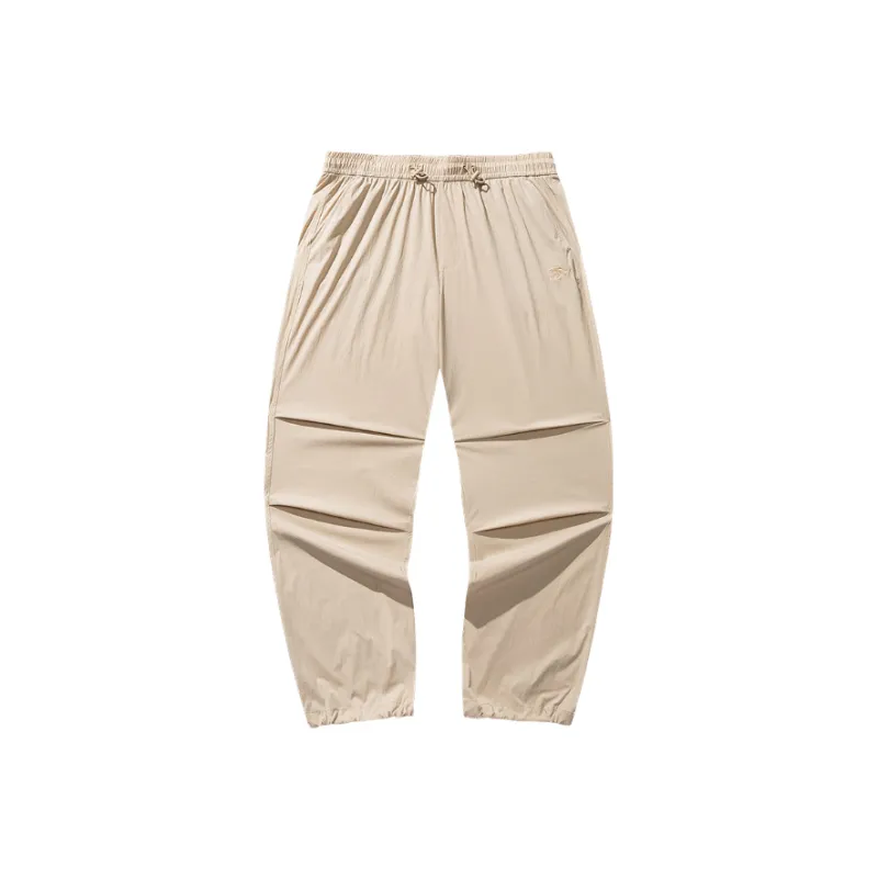 Anta Life Collection Sports Pants Women's Pine Khaki-0