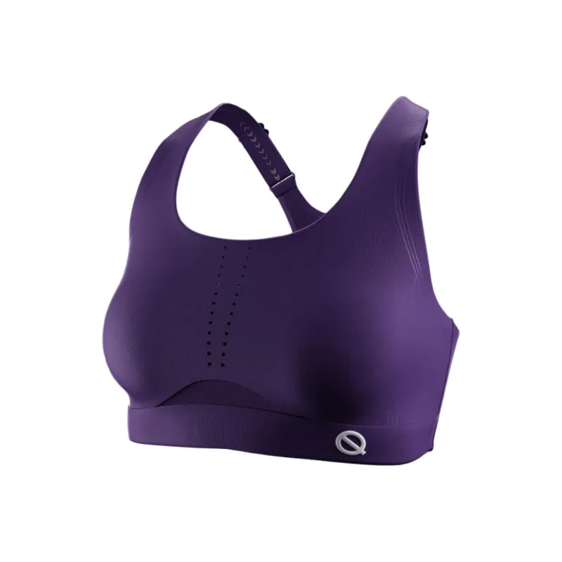Qinkung Sports Underwear Women's Dark Reddish Purple-0