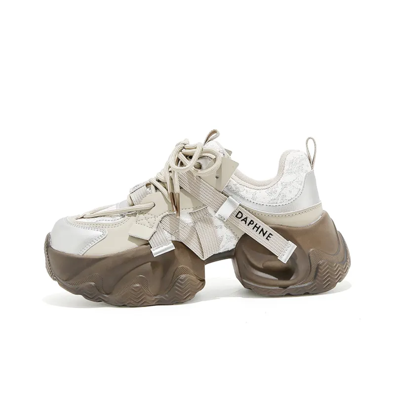 DAPHNE Low Top Chunky Sneakers Women's-0