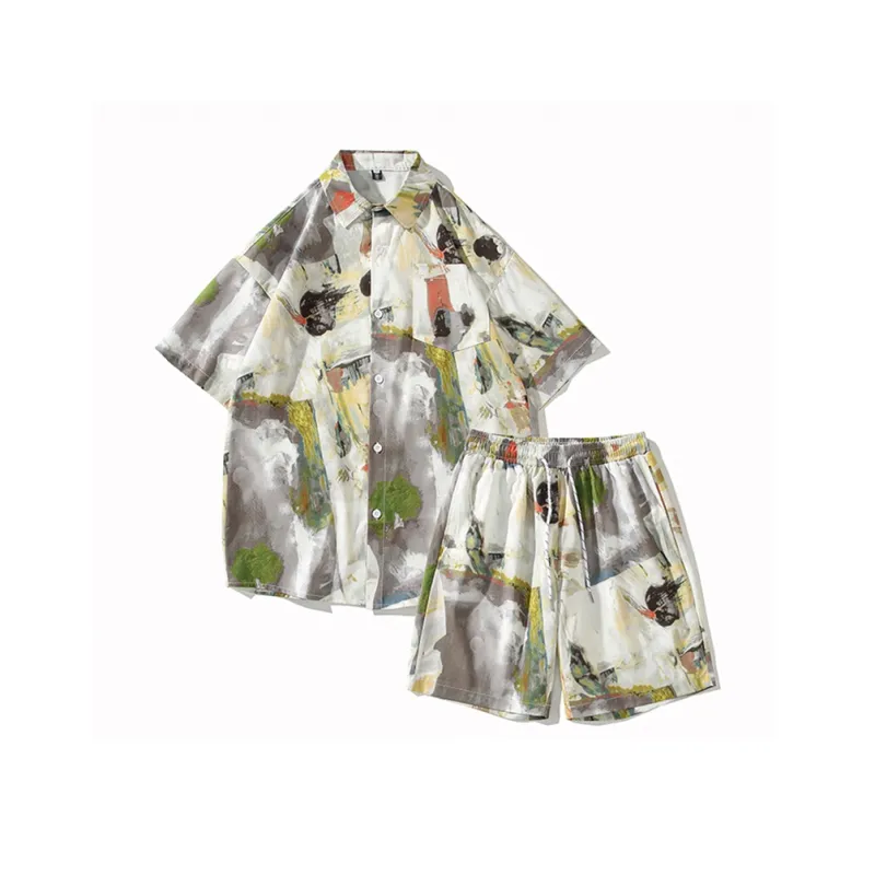 Fakeyoung Shirt Matching Set Unisex-7