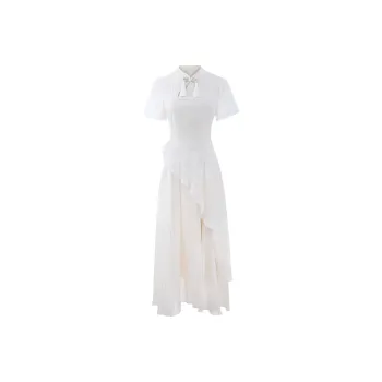 DOSOHEB Short Sleeved Dress Women's