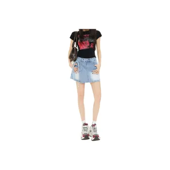 Concubine Zhu Denim Short Skirts Women's