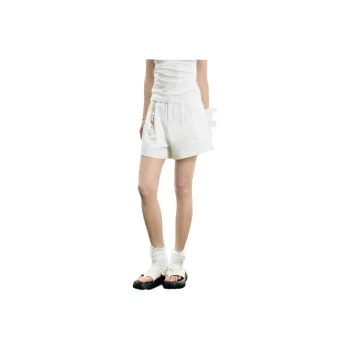 INSLIISA Denim Shorts Women's White