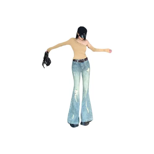 ZAZN Jeans Women's Light Blue