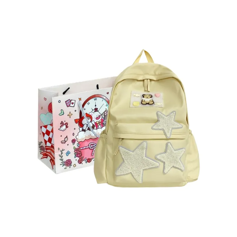 MOM'S HELPER Composite Cloth Backpack Women's Multicolor-4