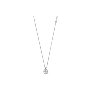 FANSIZHE Brass Necklaces Unisex Silver