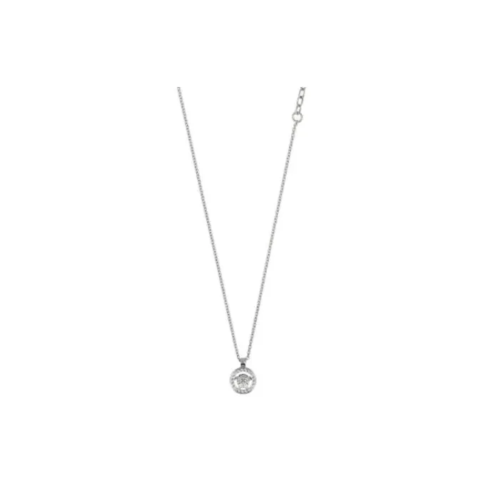 FANSIZHE Brass Necklaces Unisex Silver-0